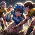 🏉泥まみれの女子ラグビー 133 2枚目