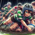 🏉泥まみれの女子ラグビー 133 7枚目
