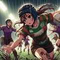 🏉泥まみれの女子ラグビー 133 5枚目