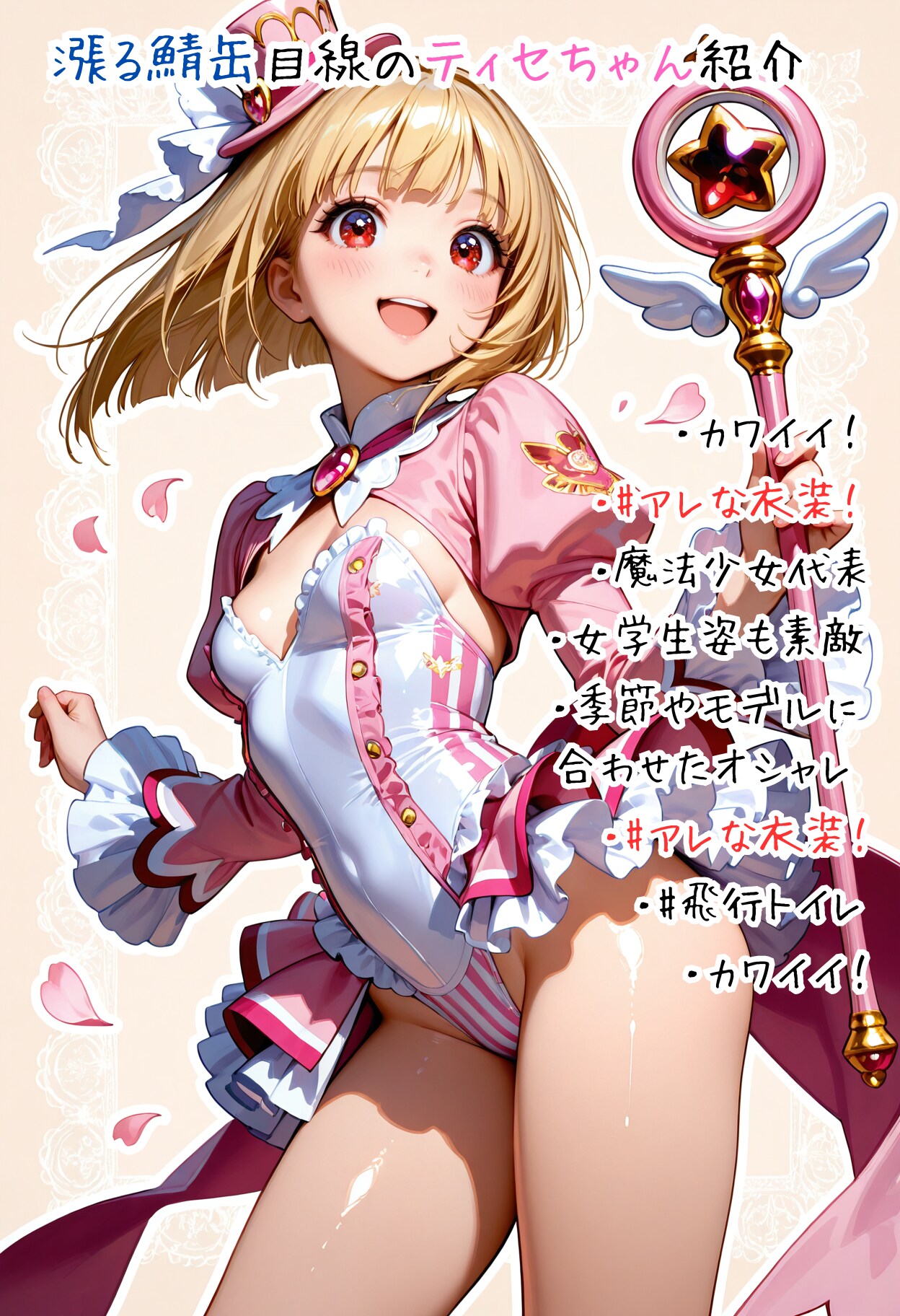【他己紹介】MISSxMISSさん家のティセちゃん。
