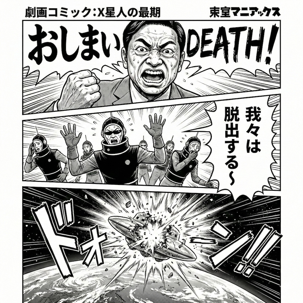 大和田常務 対 X星人
