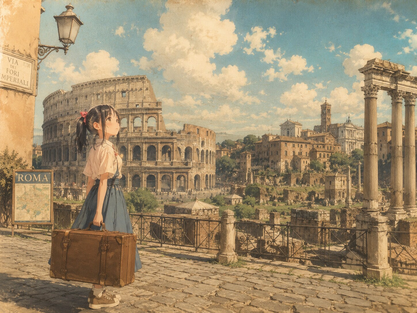 旅する女の子