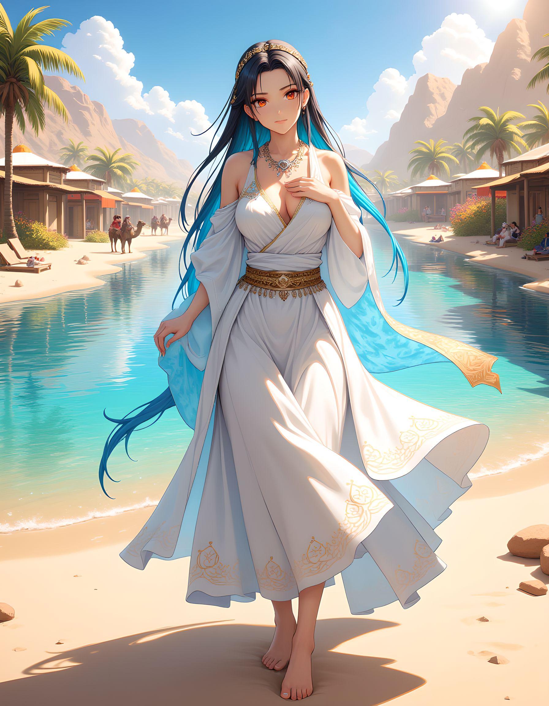 オアシスの住人 | の人気AIイラスト・グラビア