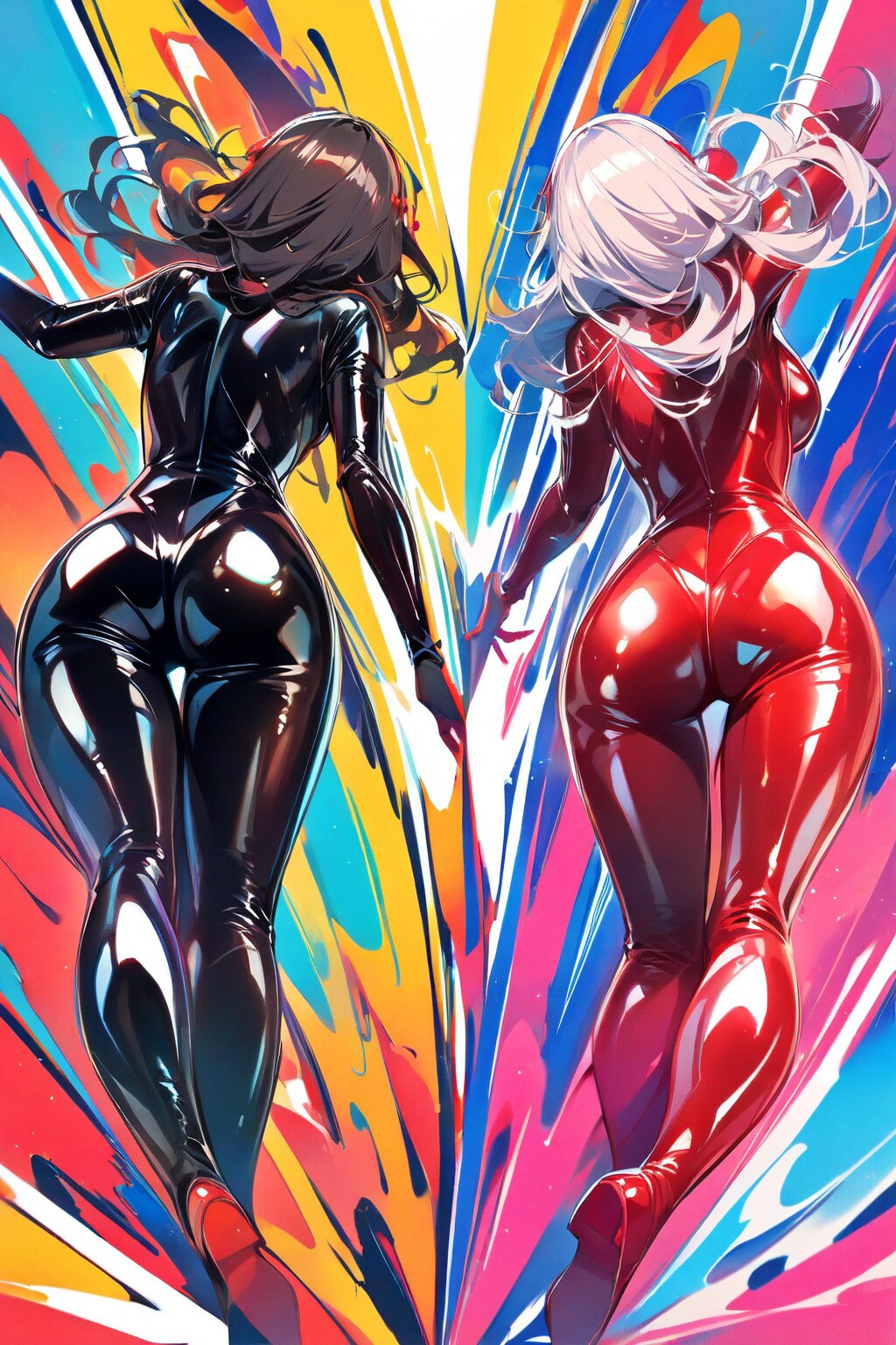 ラバースーツなお姉さん💕92