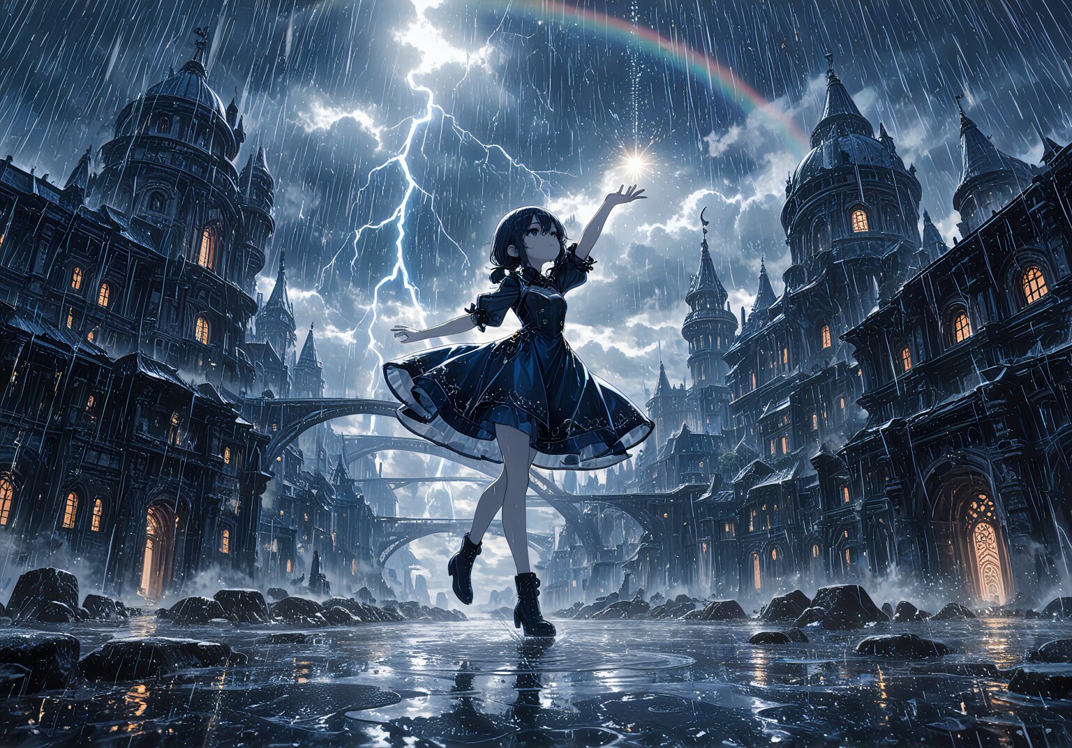 蒼き雨の幻想