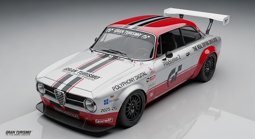 アルファロメオジュリアスプリントGTA グランツーリスモプレゼントカー