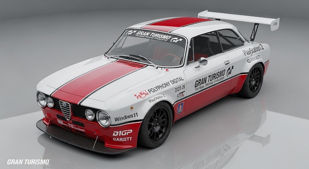 アルファロメオジュリアスプリントGTA グランツーリスモプレゼントカー