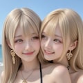 地雷系ちゃんのレズビアン034《ギャルレズビアンSeaArt》 7枚目