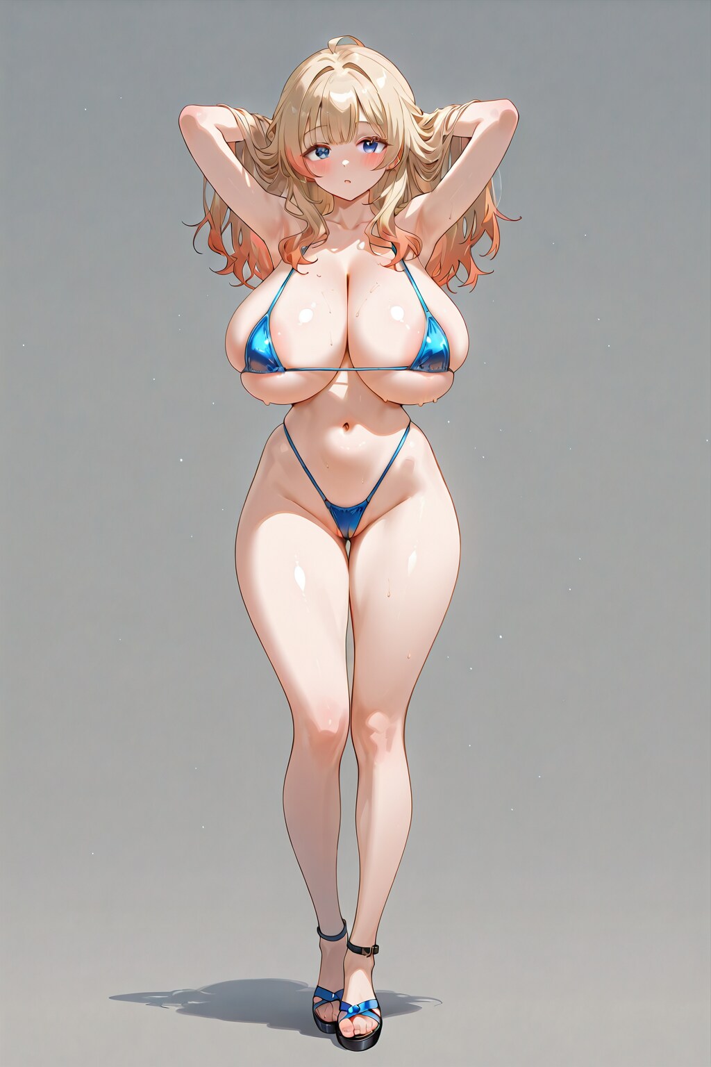 爆乳マイクロビキニ