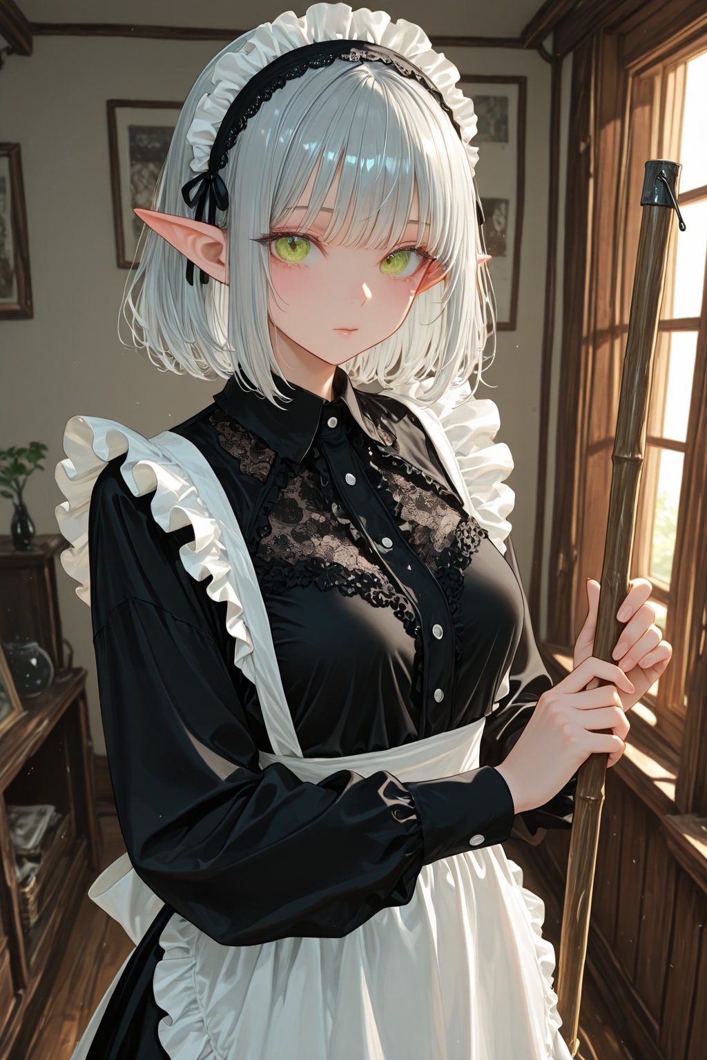 【#CANDY】うちの子 エルフのメイド エルミアーナ