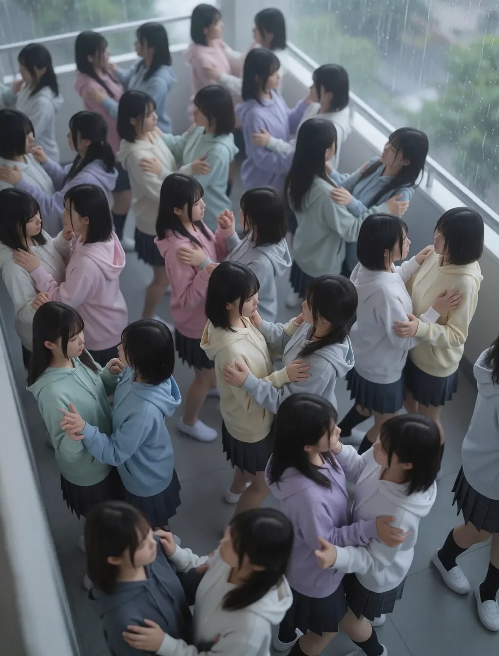 わちゃわちゃ