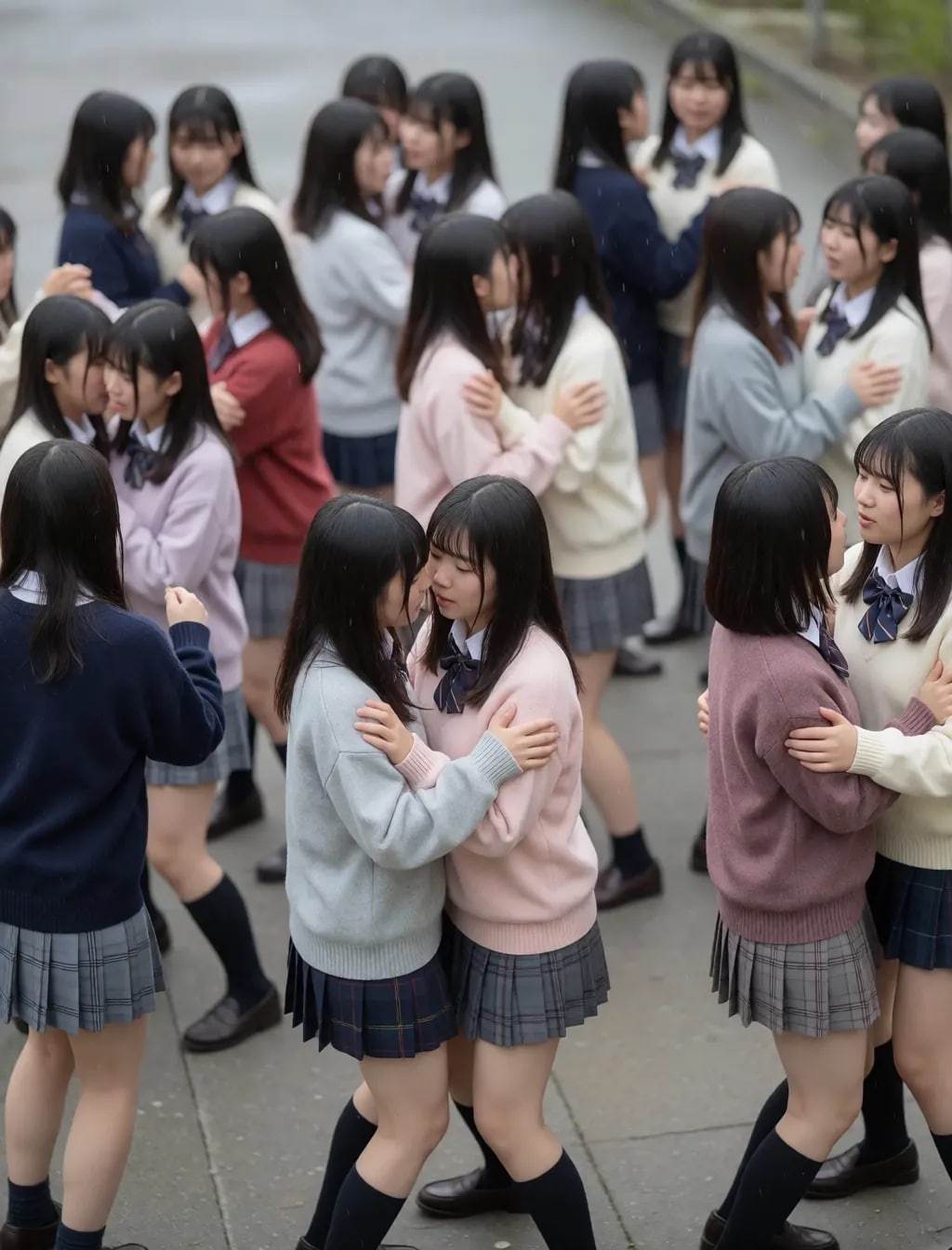 わちゃわちゃ