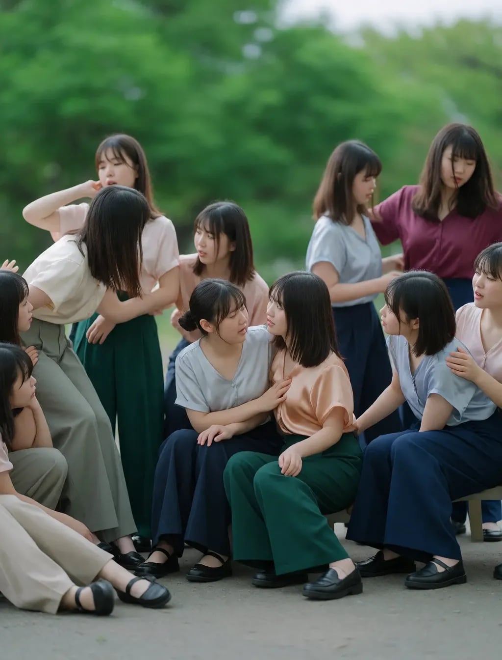 わちゃわちゃ