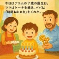 7歳の誕生日 2枚目