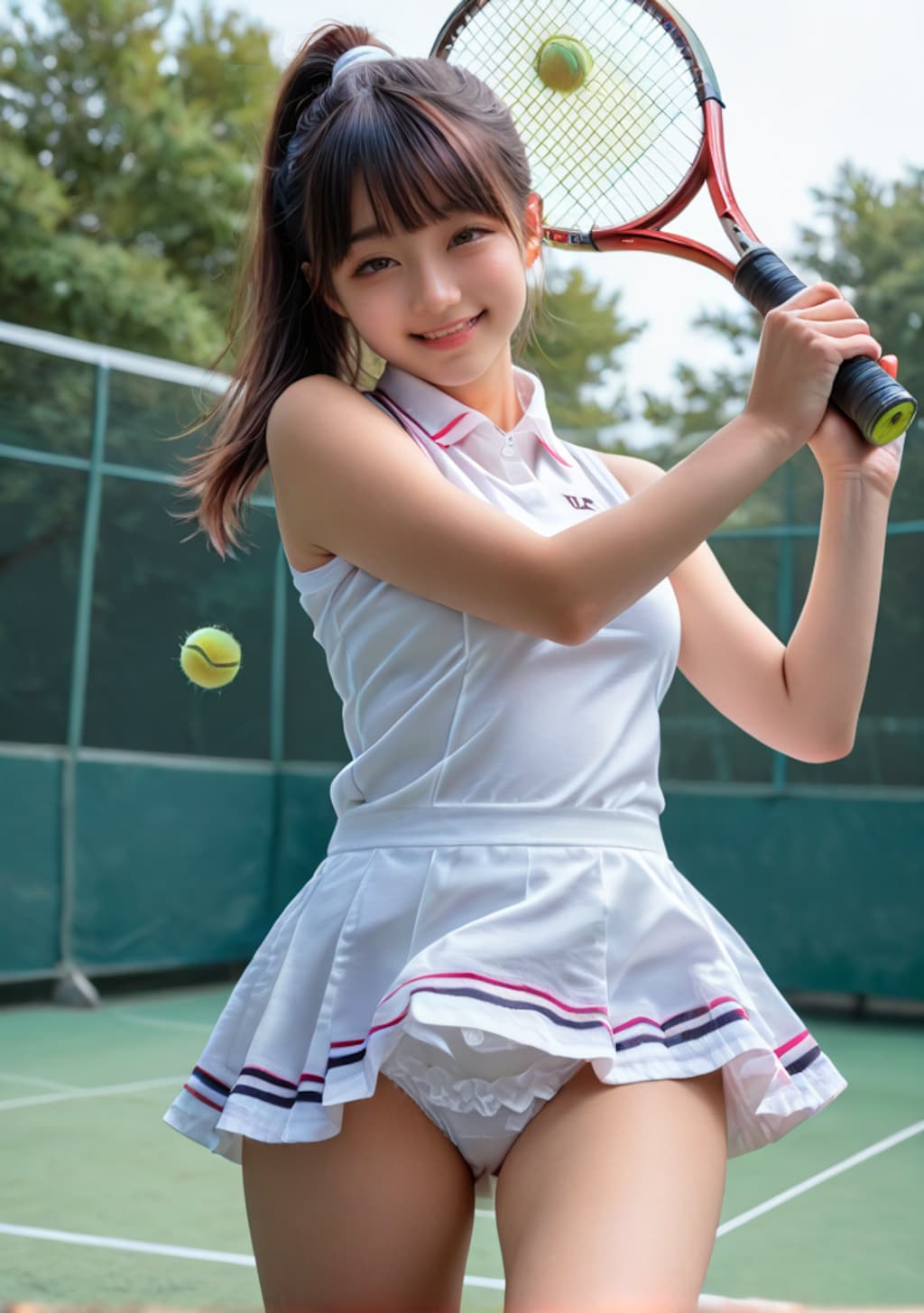 アンスコテニスガール