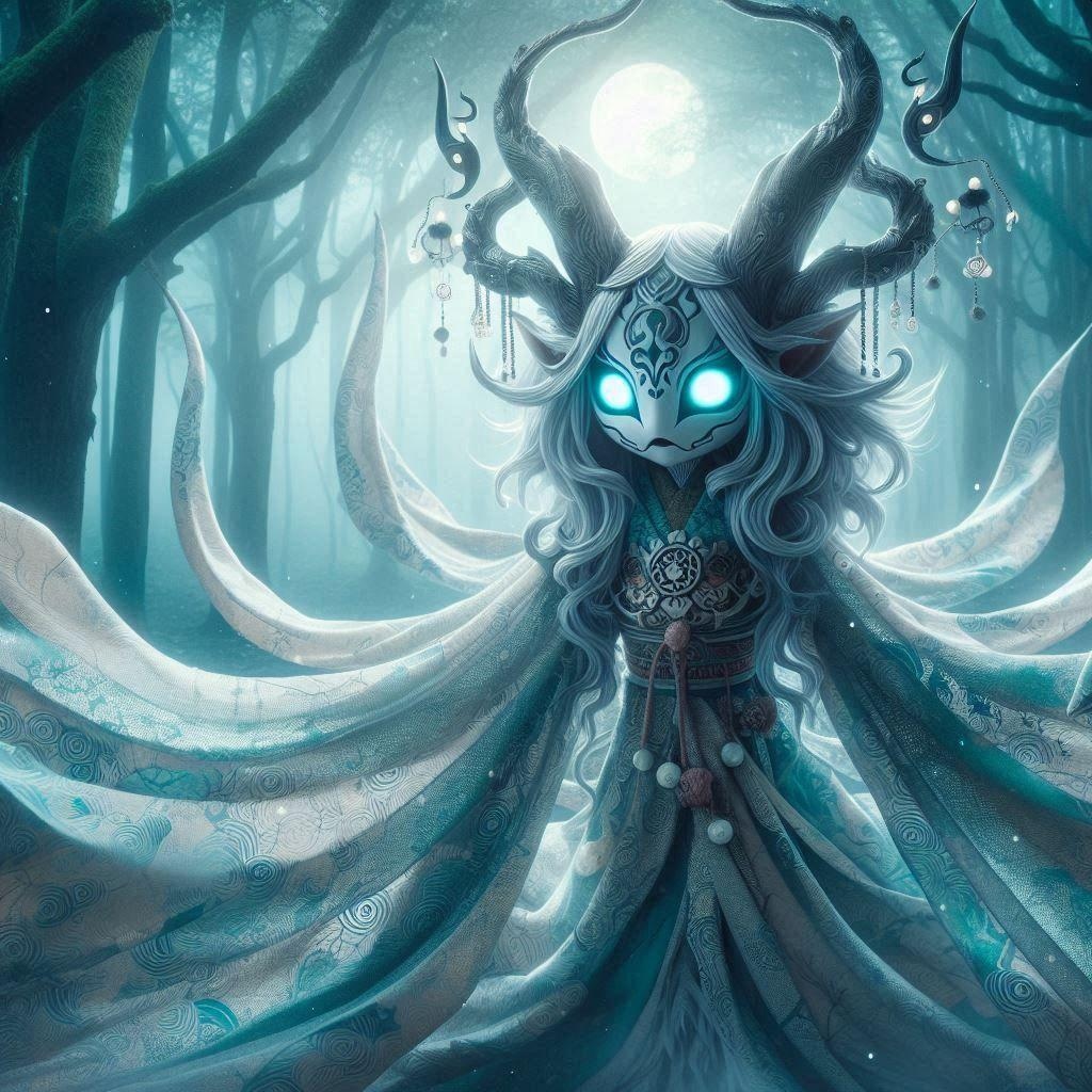 Dalleのローマ字な妖怪たち