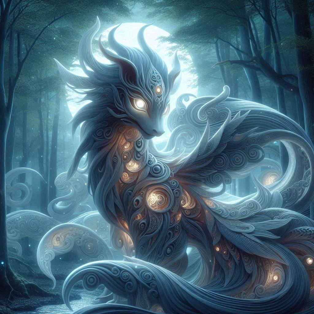 Dalleのローマ字な妖怪たち