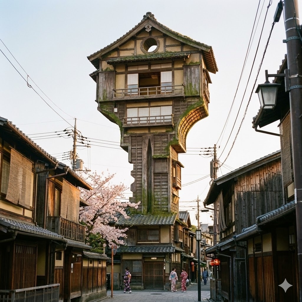 鍵の形の建造物