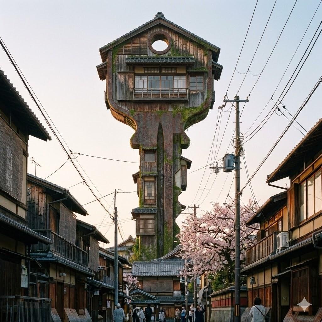 鍵の形の建造物