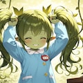 盆栽の真似をするロリアードちゃん 11枚目