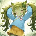 盆栽の真似をするロリアードちゃん 8枚目