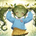 盆栽の真似をするロリアードちゃん 10枚目