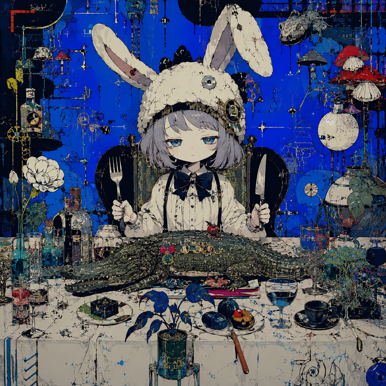 ディナー | の人気AIイラスト・グラビア