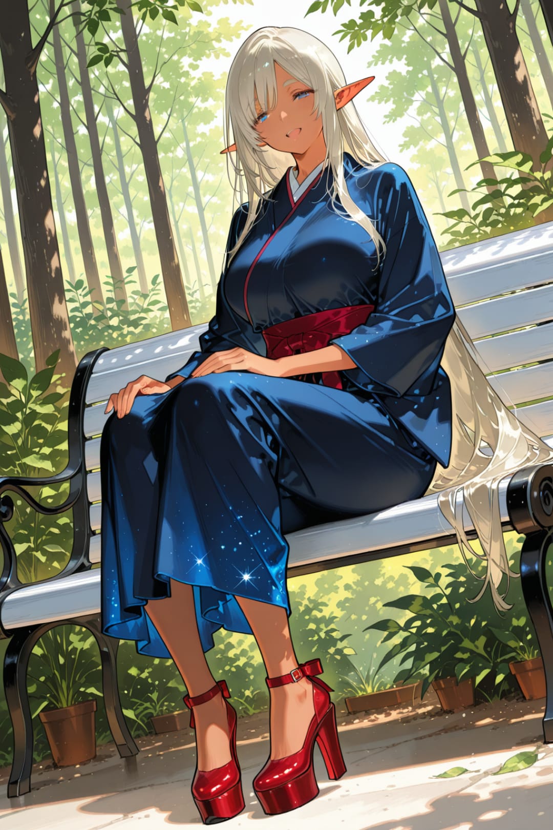 ダークエルフお姉さん | の人気AIイラスト・グラビア