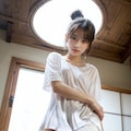 20241213 oversized white T-shirt ② 4枚目