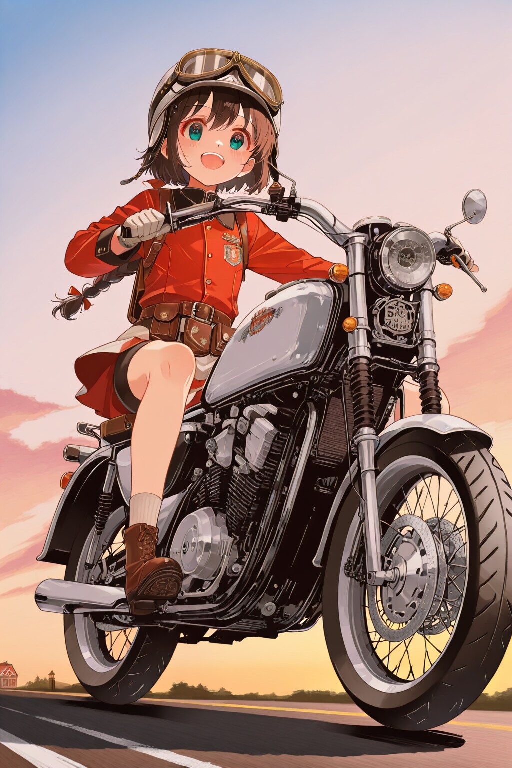 バイク好きな彼女