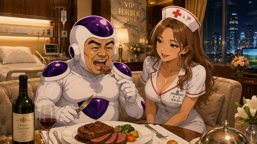 贅沢な入院生活