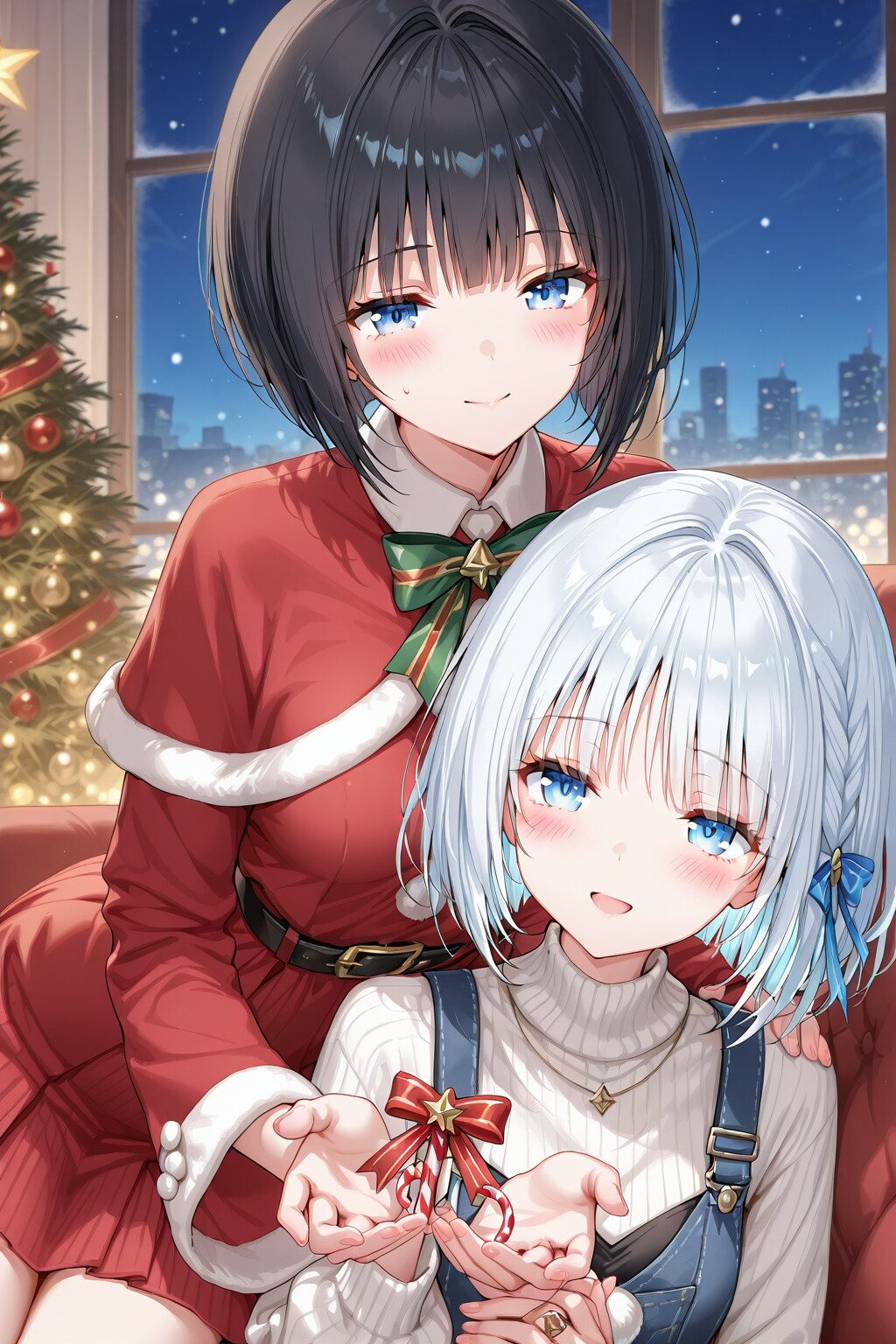 ふたりの灯り | の人気AIイラスト・グラビア