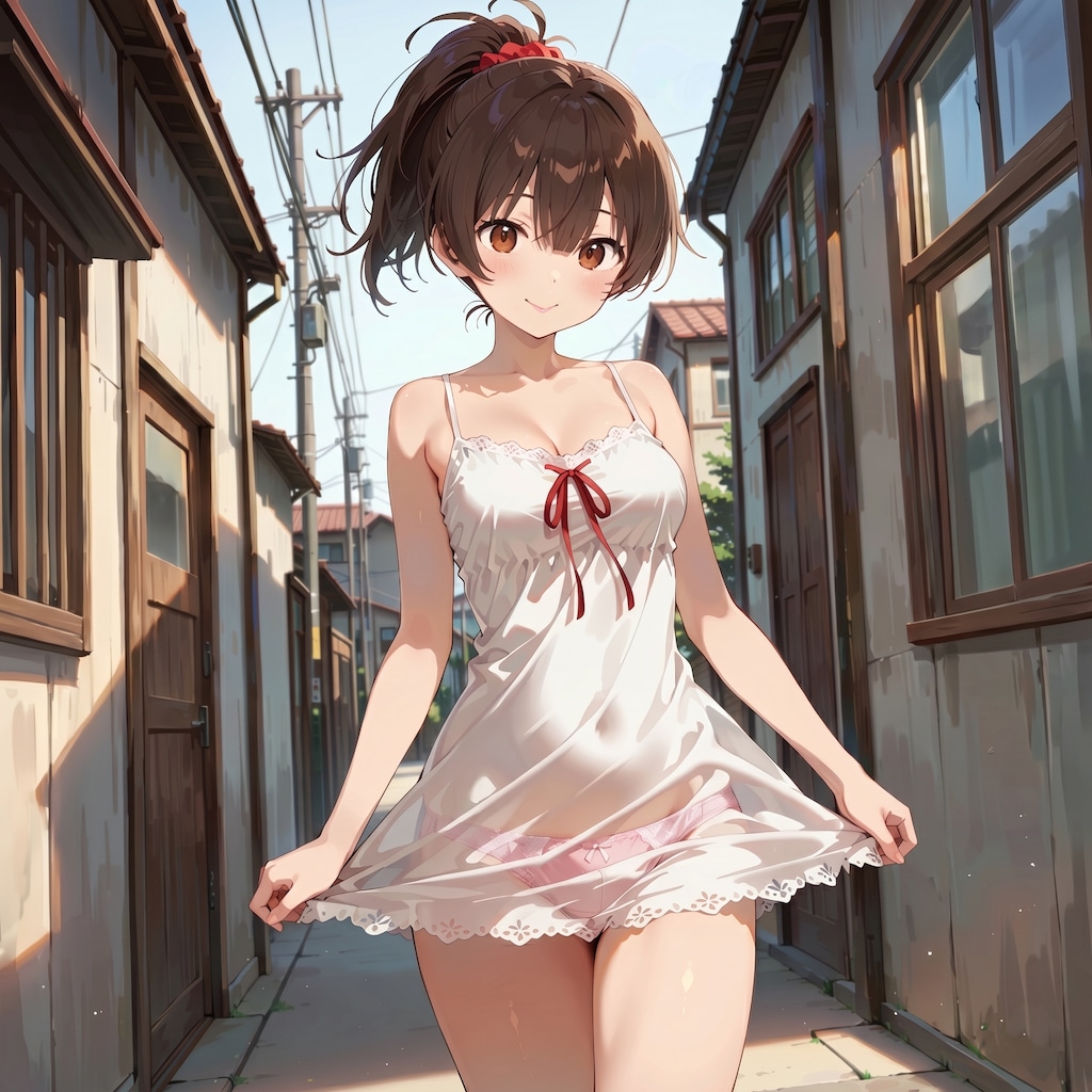 【撮影会】田舎で過ごす、ちょっと特別な夏（路地裏） Z618