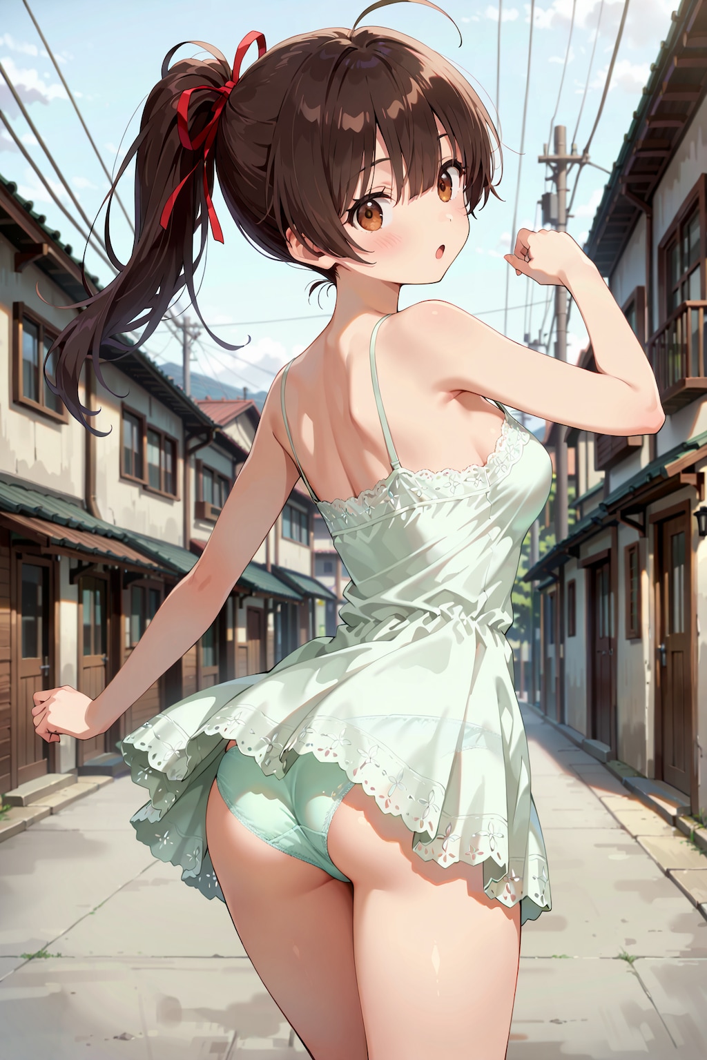 【撮影会】田舎で過ごす、ちょっと特別な夏（路地裏） Z618