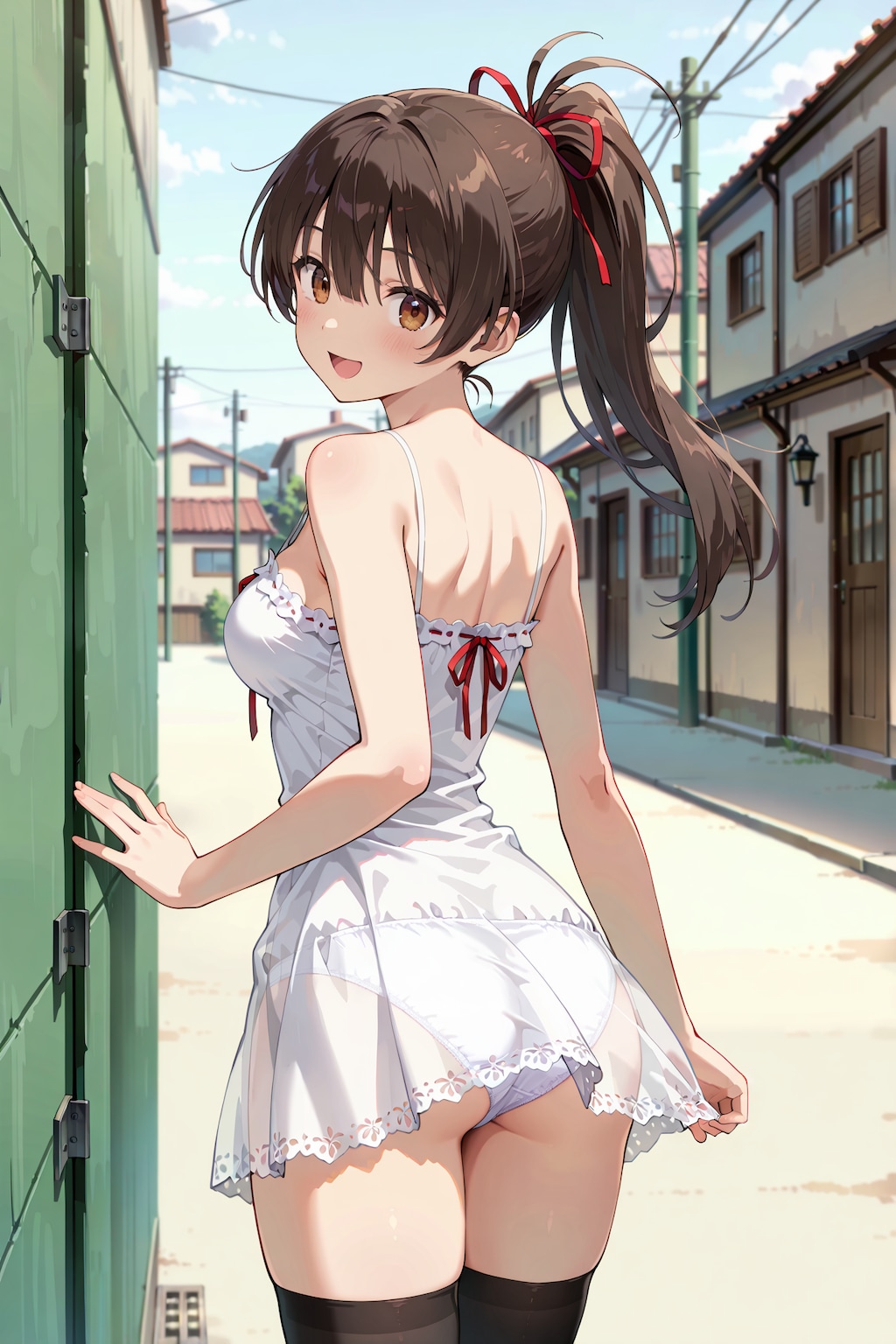 【撮影会】田舎で過ごす、ちょっと特別な夏（路地裏） Z618