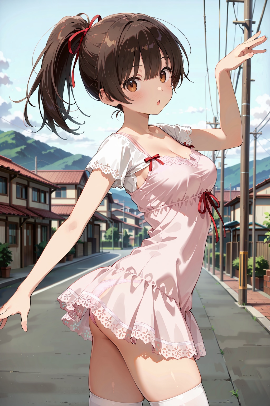 【撮影会】田舎で過ごす、ちょっと特別な夏（路地裏） Z618