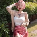 Vol112_Silk Cam+ Flared Skirt 3枚目