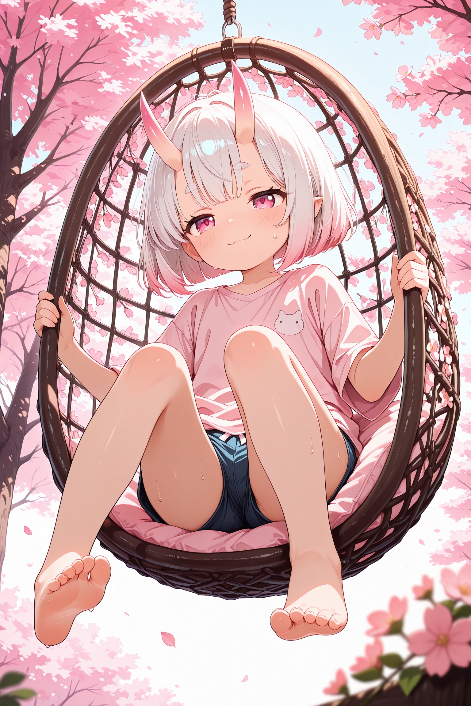 ハンギングチェア | の人気AIイラスト・グラビア