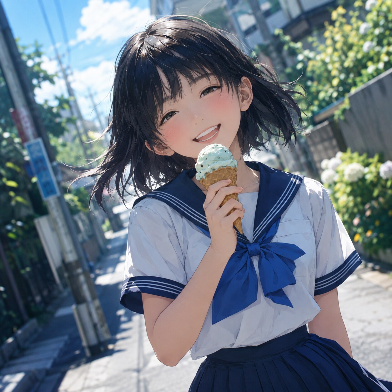 夏のかえりみち