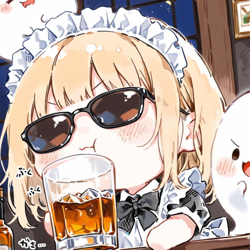 グラサンキメて、肉と酒をキメる🥩🥃