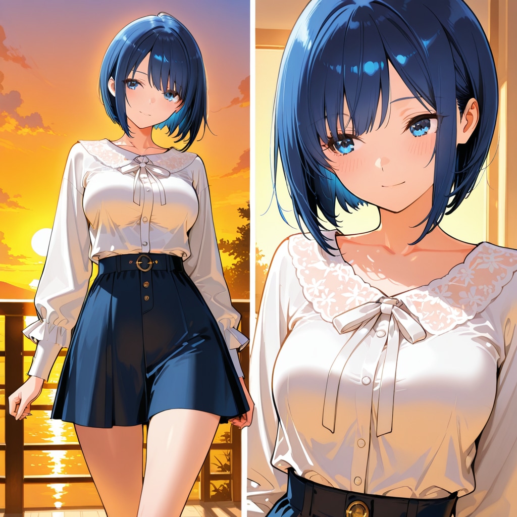 夕暮れの帰り道、等身大の私