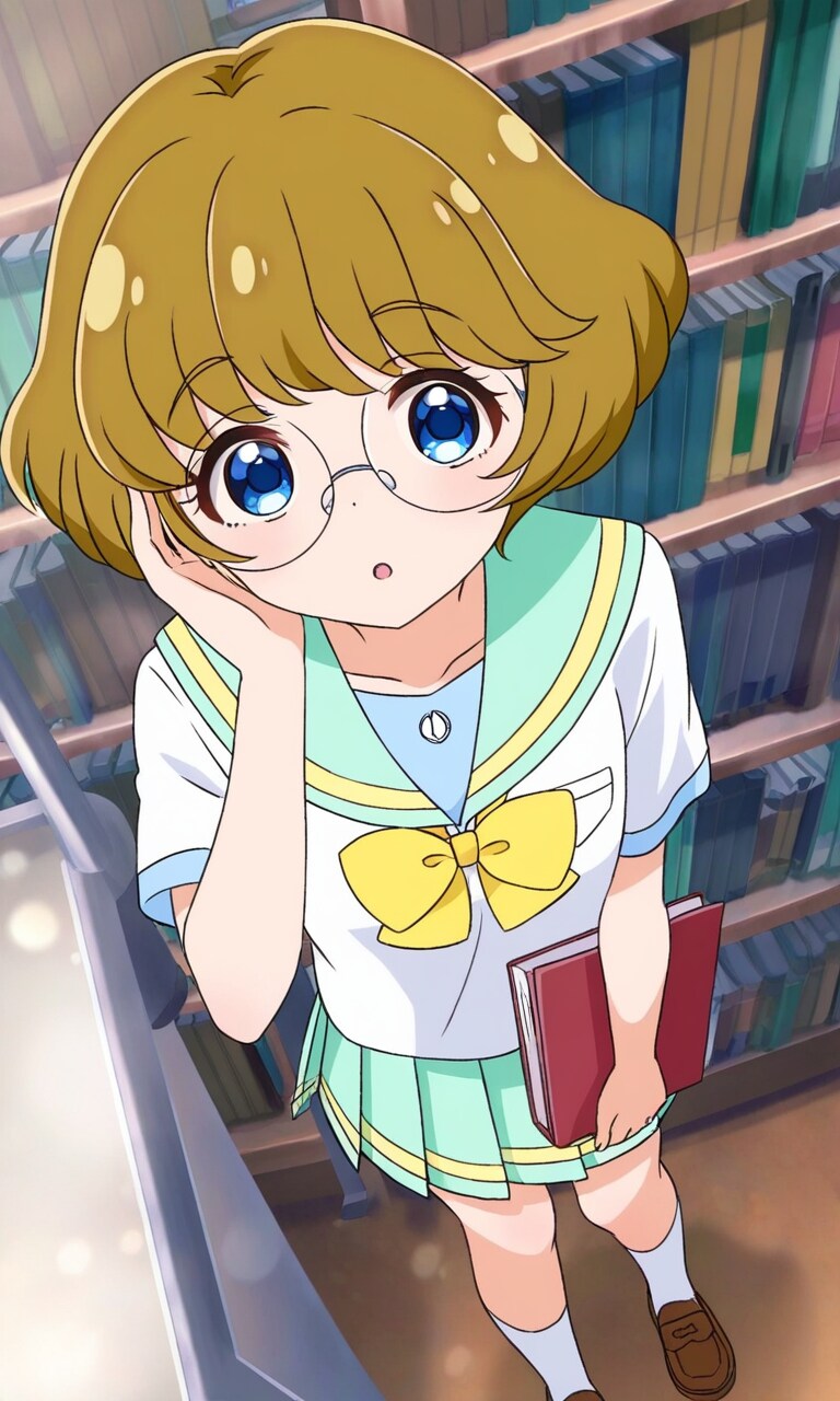 図書委員みのりん先輩。