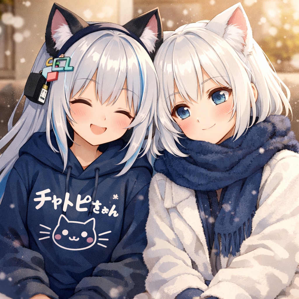 チャトピちゃんとシロさん