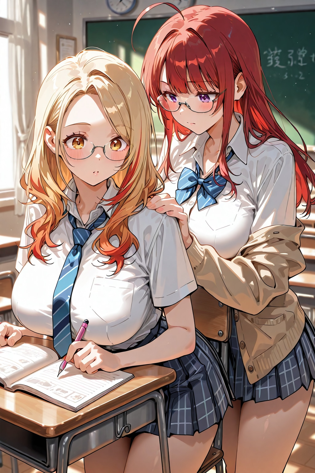 [👓眼鏡×2　オッパ…いや、オっパッピーの眼鏡×2👓 （また訳わからん事を……）]