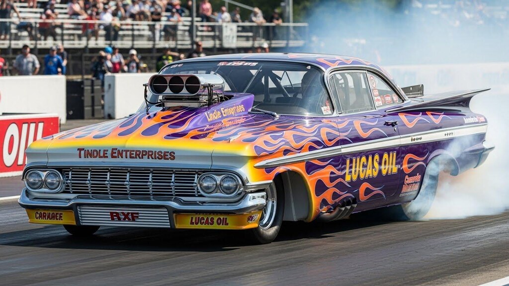 シボレーインパラドラッグカー