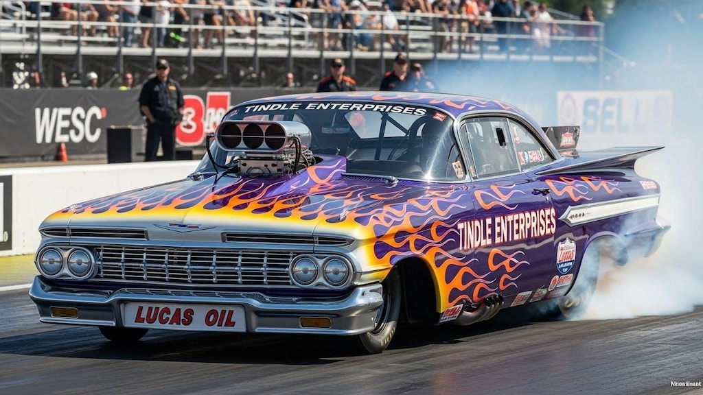 シボレーインパラドラッグカー