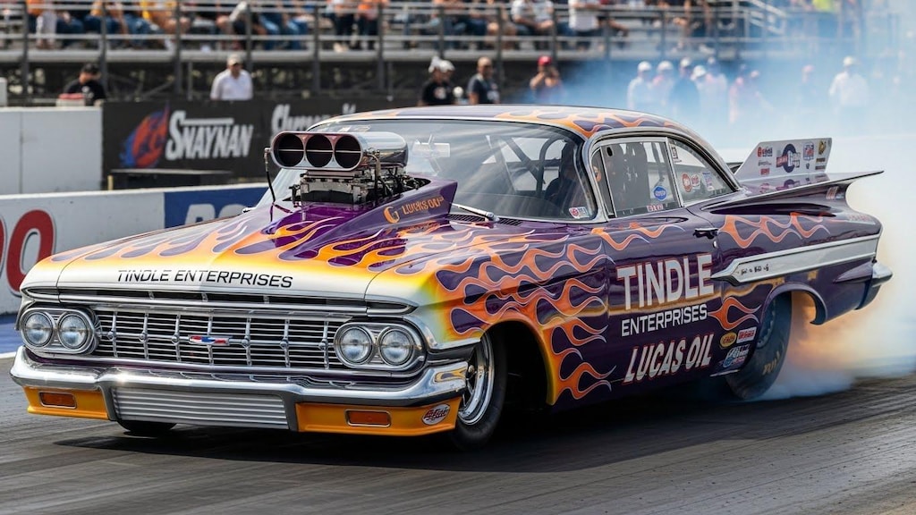 シボレーインパラドラッグカー