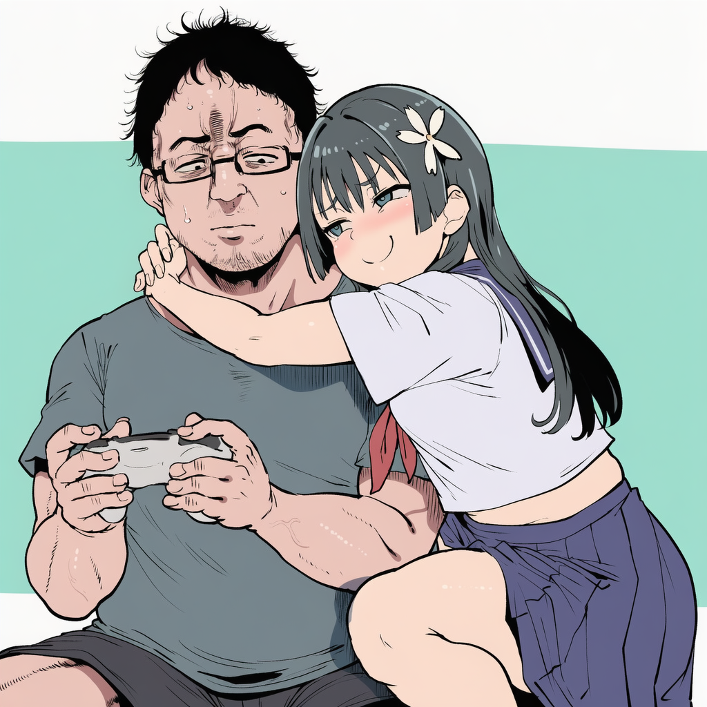 オタクに好き好き女の子