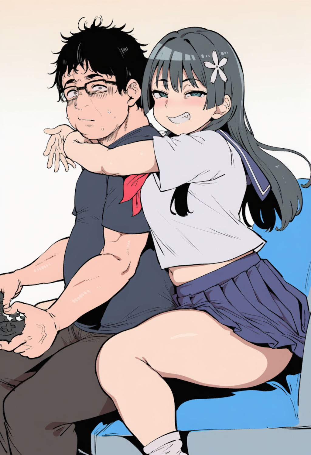 オタクに好き好き女の子