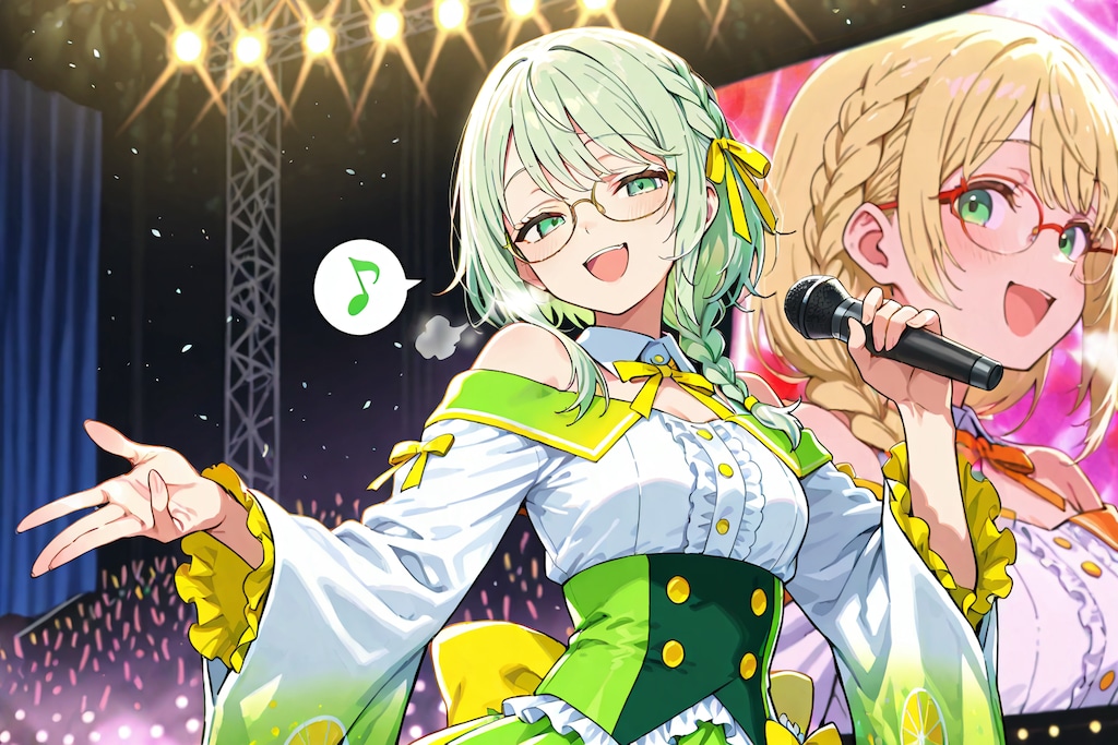 クイズコーナーときみどりちゃん